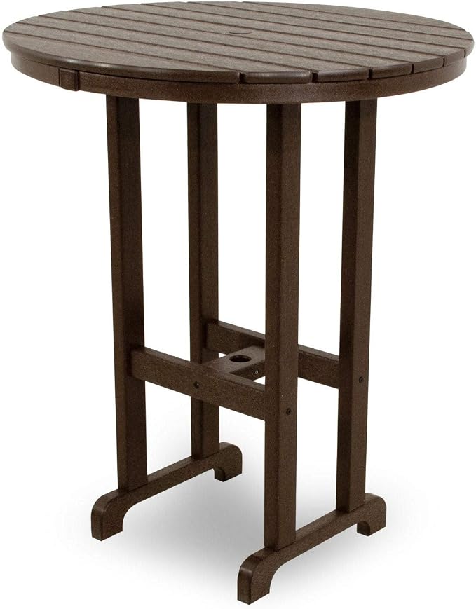 Ivy Terrace Classics Round 36" Bar Table Black