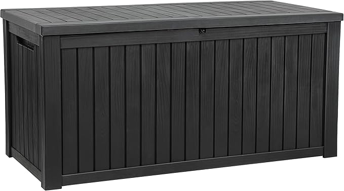 YITAHOME 180 Gallon Deck Box Bundle with 30 Gallon Storage Box for Patio Furniture, Garden Tools, Toys, Pool Accessories