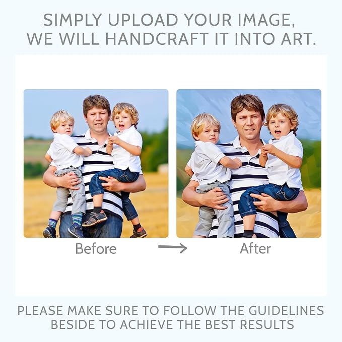 Custom Photo with Fantasy Background, Personalized Stained Glass Window Hanging - Father's Day, Birthday Gift for Dad, Grandpa,Family (Portrait with Background)