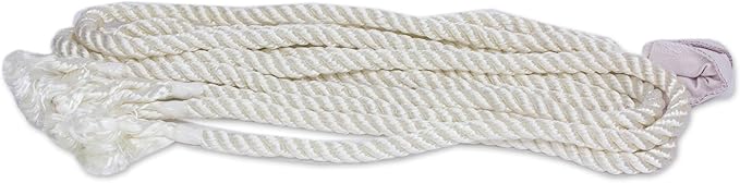 NOVICA Natural Grey Hand Woven Cotton 2 Person XL Mayan Rope Hammock with Hanging Accessories, Maya Mist' (Double)