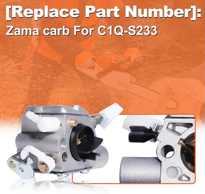 Carburetor Carb Air Filter Maintenance Kit for Stihl MS251 MS251C MS241 MS241C MS231 MS231C Chainsaw Parts 1143 120 0617 Zama C1Q-S233