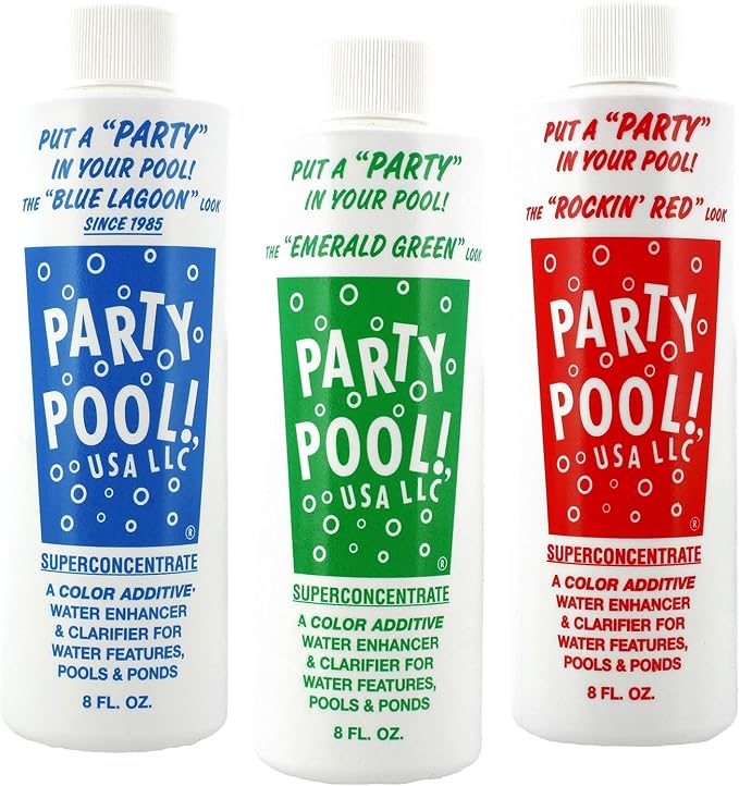 Additive Color Bundle: Blue Lagoon, Green Lagoon, Rockin Red, 8 Ounces Each