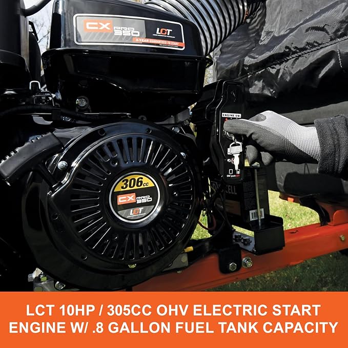 Agri-Fab 45-0551 42 cu.ft. Capacity Super Vac Collection System (315 Gallon); 8" Diameter Hose