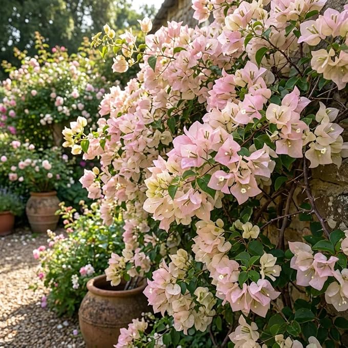 200+ Perennial Bougainvillea Seeds for Planting Outdoors-Ornamental Landscaping Garden Beauties Low Maintenance Fast-Growing Drought Tolerant
