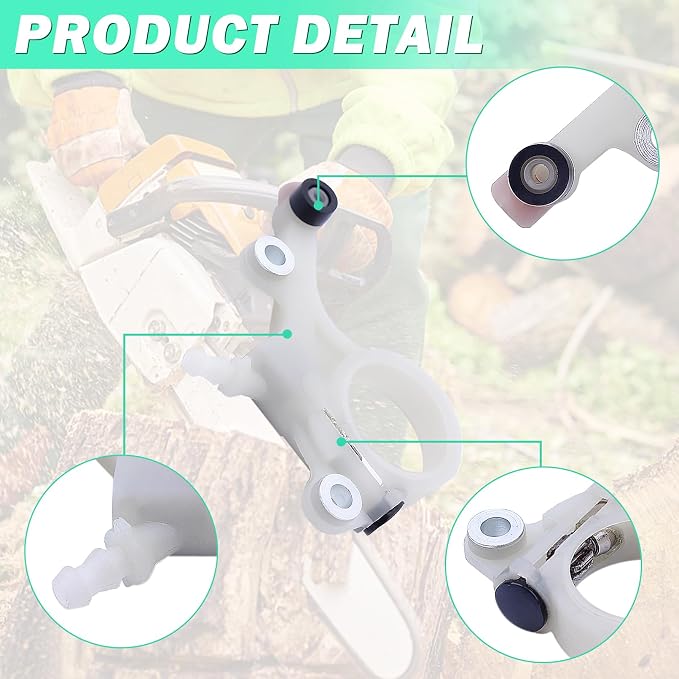 Adefol Oil Pump Oiler Worm Gear Kit for Stihl MS271 MS271C MS291 MS291C Chainsaw Replacement Parts Replace 1141 640 3203