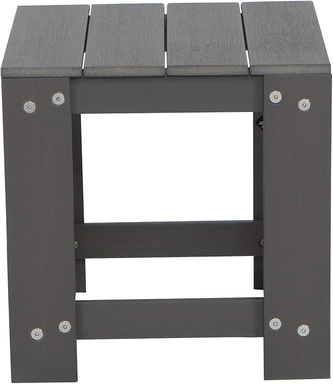 Lifetime 60292 Adirondack Table, Shale Stone