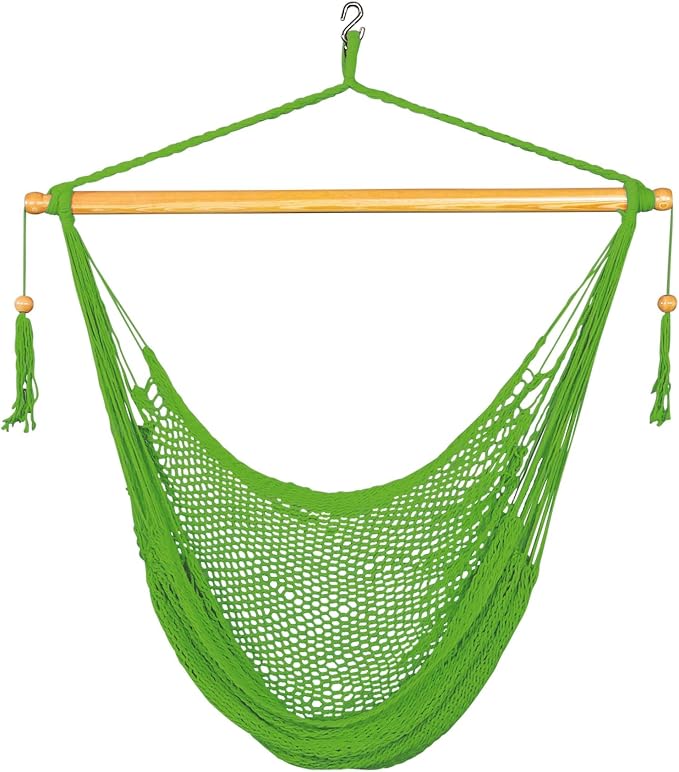 Blissliving Home BHC-412LG Island Rope Chair, Supports up to 265 lbs, Light Green