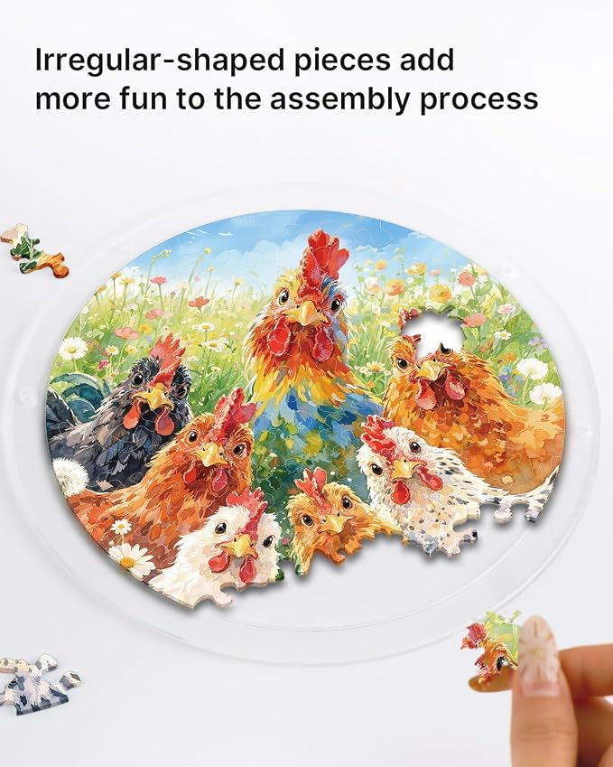 Acrylic Puzzle Suncatcher 83 Pieces, Morning in Bloom Sun Catchers Puzzle, DIY SunCatchers Puzzles Window Hanging, Home & Garden Decor, Gifts for Family and Friends, 7.4 in