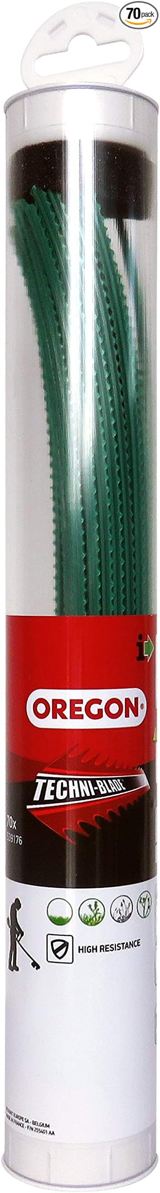 Oregon Techni Blade 539176 Precut Serrated Heavy Duty Trimmer line for Brambles and Undergrowth