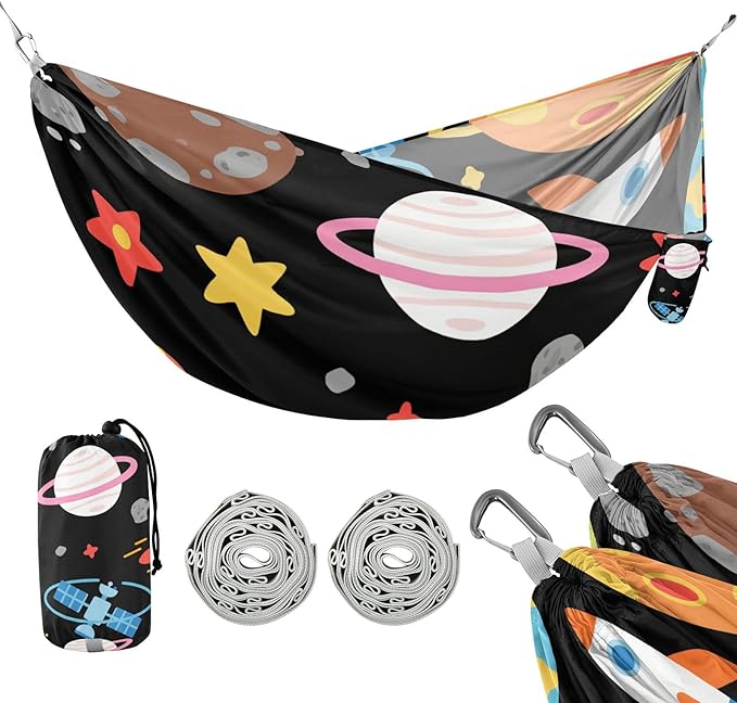 Cute Colorful Airplane Hot Air Balloon 330lb Capacity Hammocks Backyard Hammock for Outside Camping Essentials hamaca para adultos