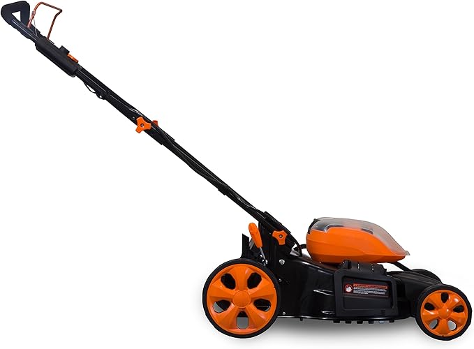 Wen Cordless Electric Lawn Mower, 19-Inch Deck (Tool Only, 40V Max Battery Not Included) (40439BT)