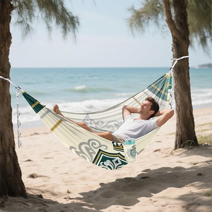 Shield and Crown Outdoor Hammocks with Tree Straps Fabric Hammock for Camping & Hiking Essential