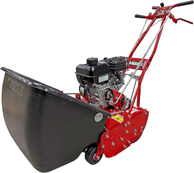 20" Gas Powered Mclane 7 Blade Reel Mower with Briggs and Stratton 5.5GT Engine 20-5.5GT-7