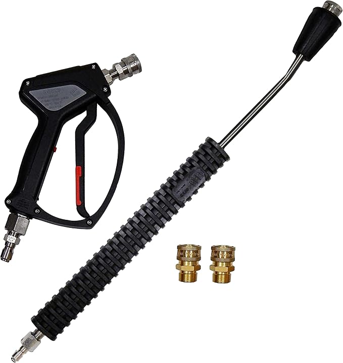 MTM Hydro The 20" Pressure Washer Extension Wand and SGS28 Spray Gun Kit for Your Pressure Washer Commercial Grade