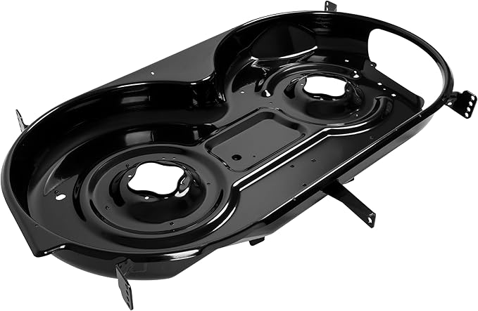 ALMULOO Lawn Mower Deck Compatible with Cub Cadet XT1-LT46 XT2-LX46 XT2-LX46 Fab Models Replacement for 983-05078-0637 983-05078A-0637 Powder Coated Steel