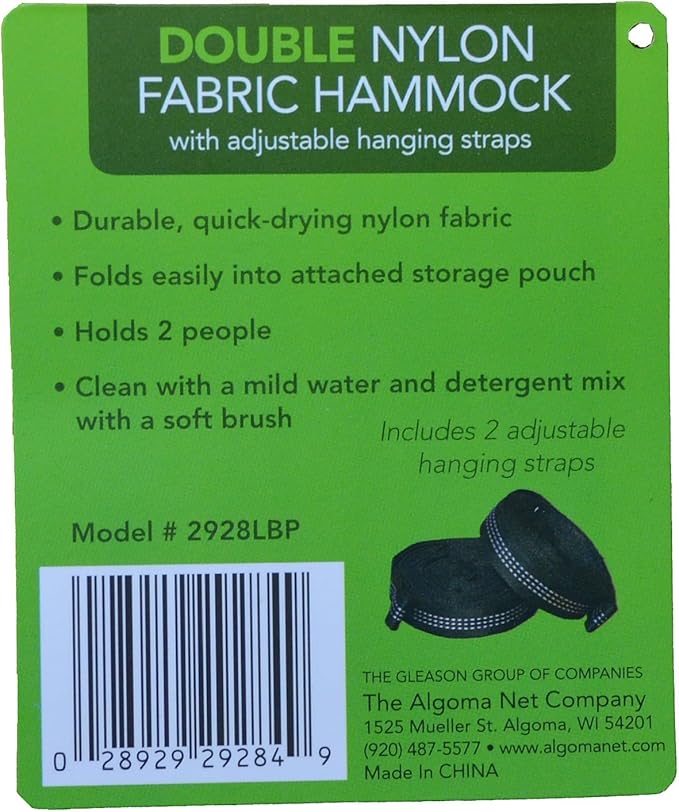 GO2 Traveler Nylon Hammock