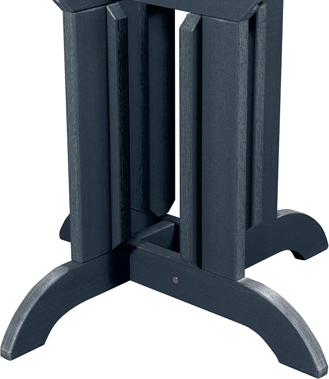 Highwood Adirondack 48" Round Counter Height Dining Table, Federal Blue