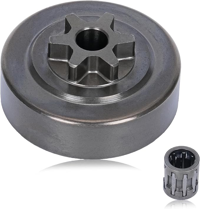 Sprocket Clutch Drum for Echo CS-310 CS-352 CS-353ES Chainsaw Parts for Shindaiwa 305S 340S Replace A556000543 A556000541 3/8" 6T with Bearing
