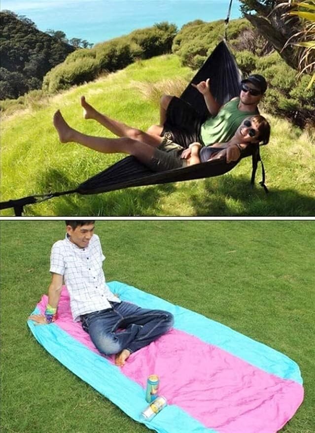 Hammock 220x90 Cm Outdoor Indoor Hammock Swing,Handmade Weather & Tear Resistant Patio Backyard Bedroom Hamock Outside