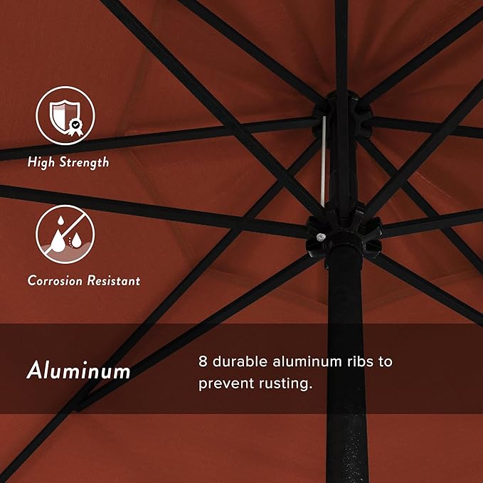 California Umbrella 9' Rd Aluminum Patio Umbrella