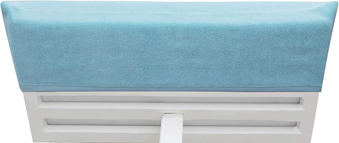 COTTON CRAFT Pool Lounge Chair Cover - 2 Pack - 100% Cotton - Soft Ringspun Terry Towel Spa Chaise Lounge Chair Cover - Beach Chair Cover - Oversized 32 inches W x 82 in Length x 7 inch Pocket – Blue
