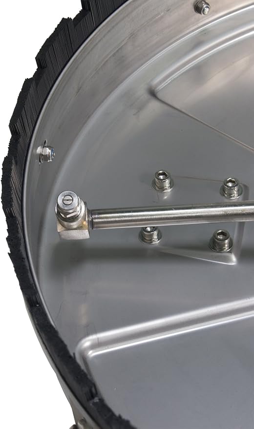 BE Power Equipment 20" Whirl-A-Way Stainless Steel Commercial Pressure Washer Surface Cleaner for Hot/Cold Water