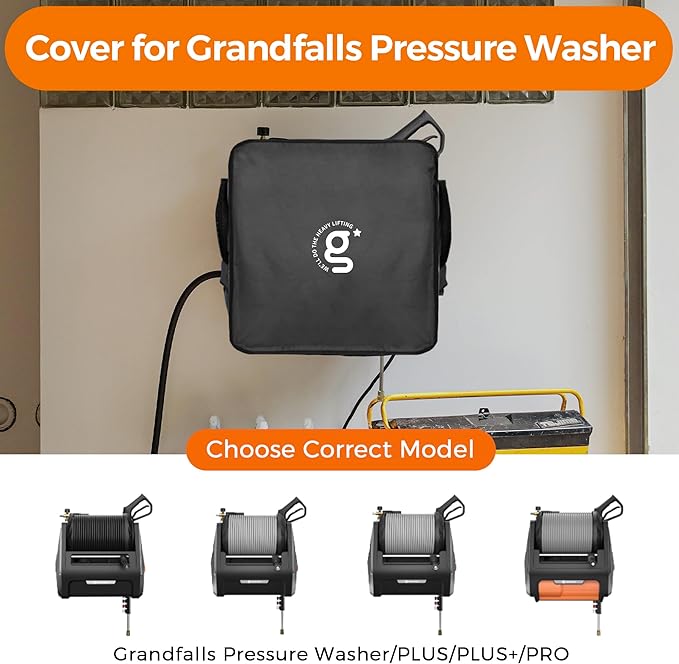 Giraffe Tools Pressure Washer Cover for Grandfalls Plus/Plus+ & Pro | UV Resistant, Waterproof, Anti-Fading