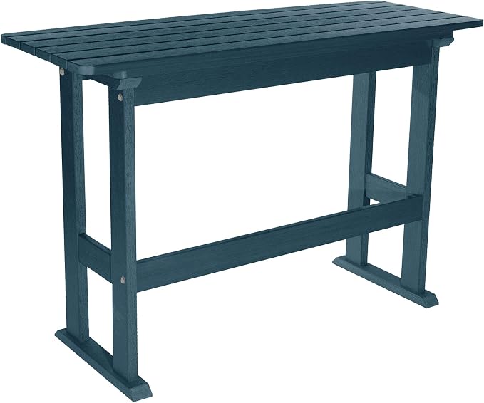 highwood Lehigh Counter Height Balcony Table, Nantucket Blue