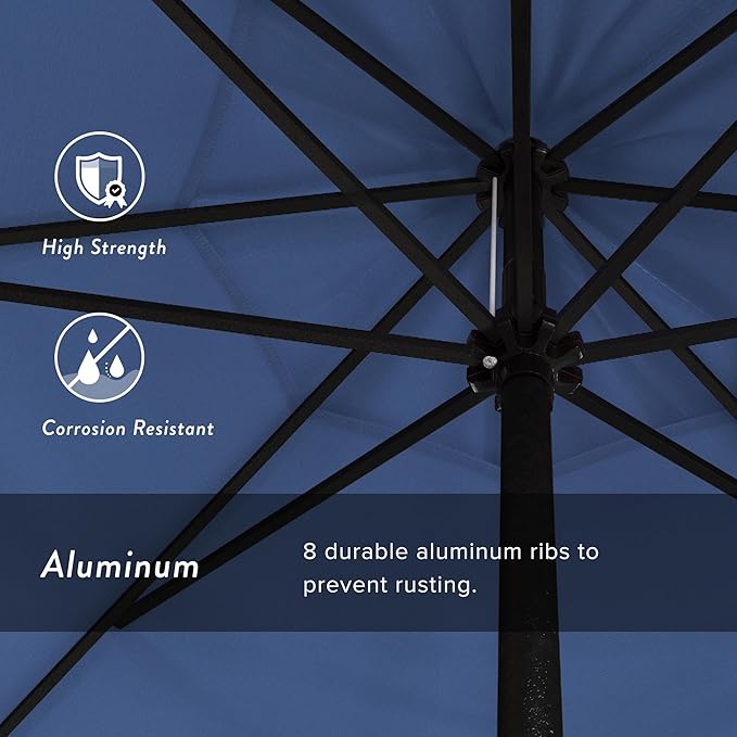 California Umbrella 9' Rd Aluminum Patio Umbrella