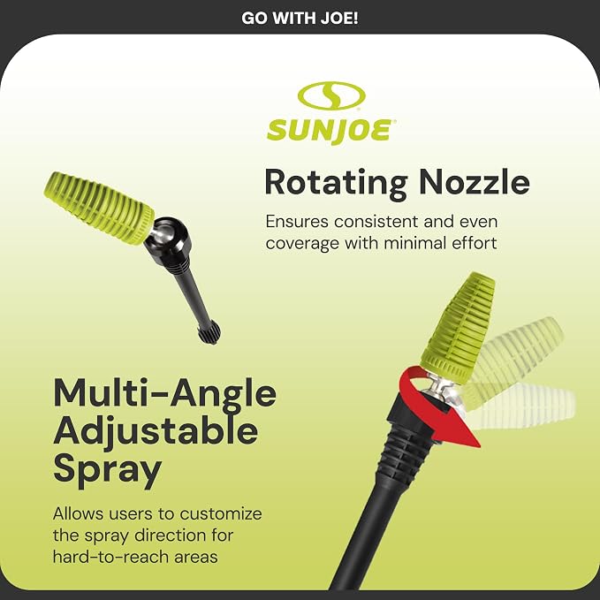 Sun Joe SPX-MARW1 Multi-Angle Rotary Spray Wand for SPX Series Pressure Washers