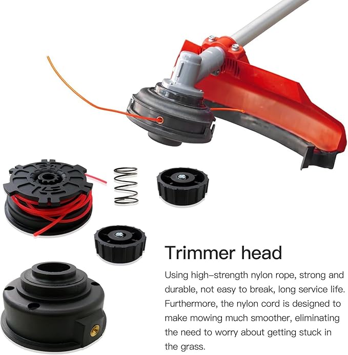 Xspeedonline Weed Trimmer Head with Right Hand Threaded Knob 000998265 for Homelite UT-20595-A HLT28, UT-20594-1 ST275, UT-20594-1A ST275, UT-20581-A ST285 Replace 000998265 AP04101 DA-04591 983797001