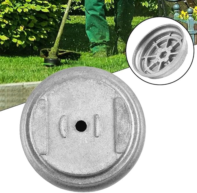 2Pcs Steel Wire Weed Brush Cutter Trimmer Head, Wired Trimmer Head Replacement Weed Wackers Attachment for Electric Cordless String Trimmers, Weed Wrecker