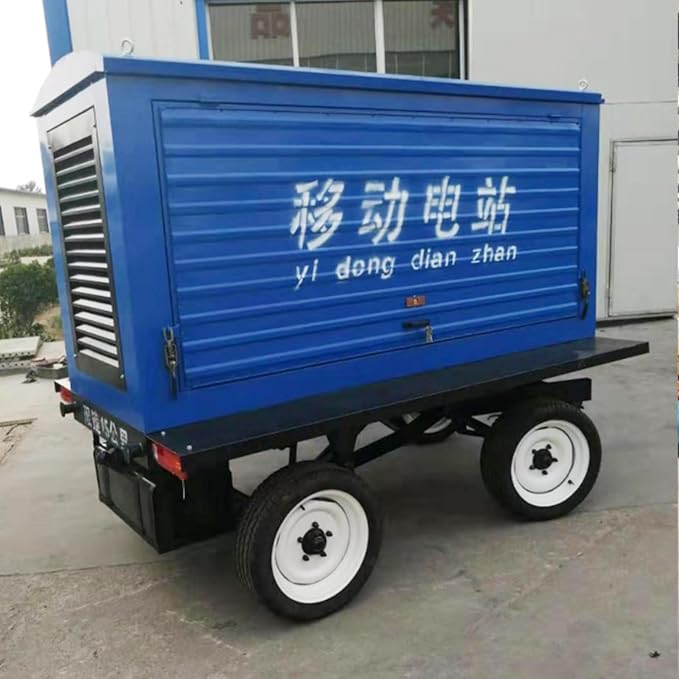 Portable Generator System Emergency Backup Power Supply for Outdoor Work Industrial Sites and Remote Commercial Energy Demand Applications