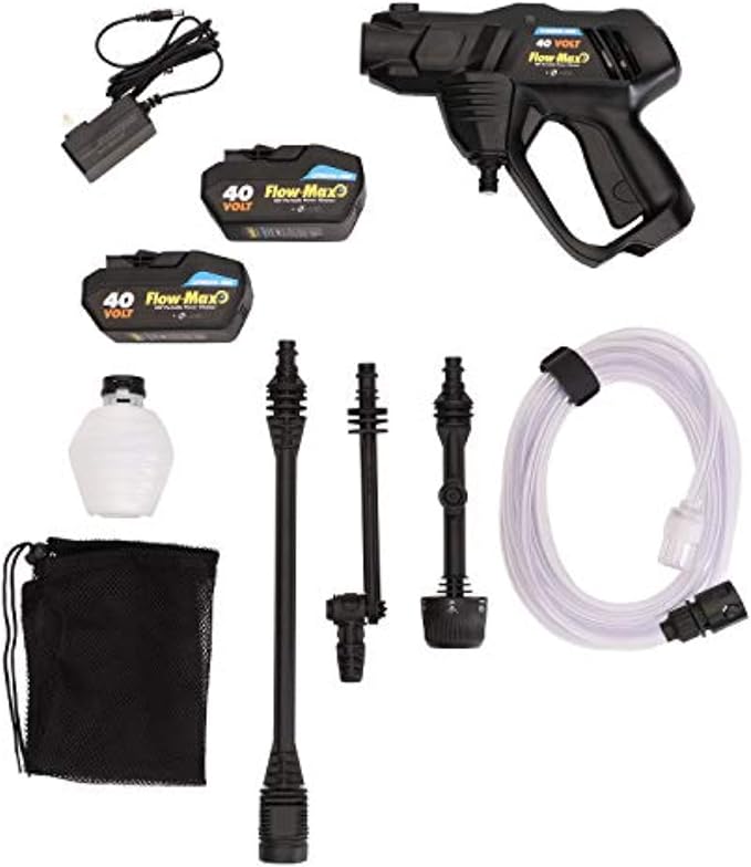 Lippert Flow Max 40V Portable Power Cleaner for RVs, Boats, or Home Projects