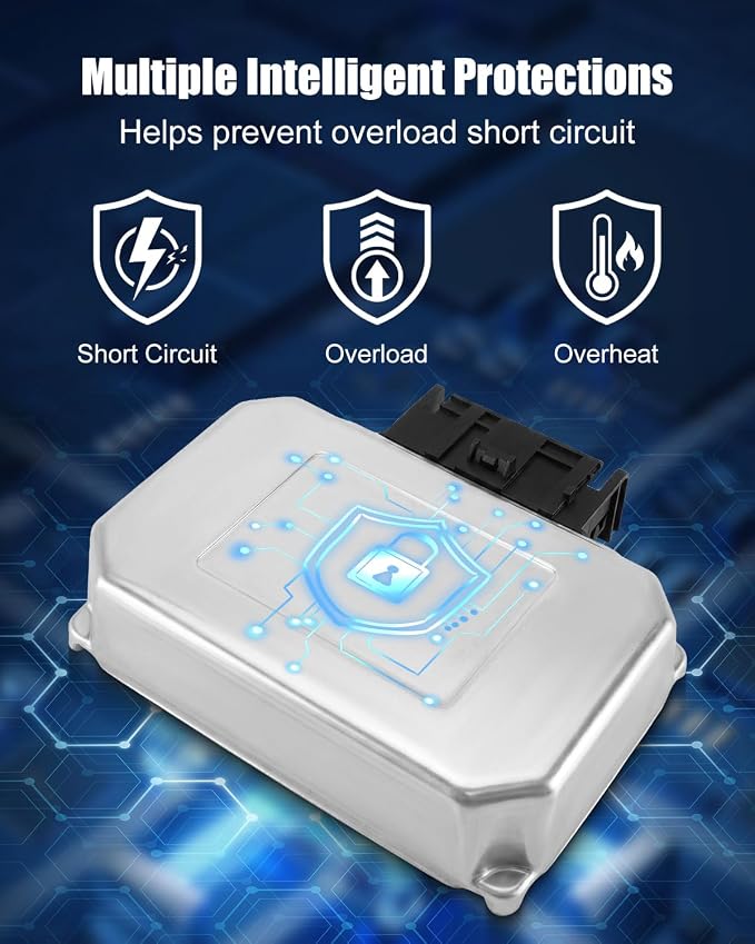 Multifunction Power Supply Converter Fit for Chevrolet Traverse 2018-2024 Buick Encore GX 2020-2025 GMC Acadia SLT 2017-2023, Power Voltage Inverter Converter Replace 13510484 13506066