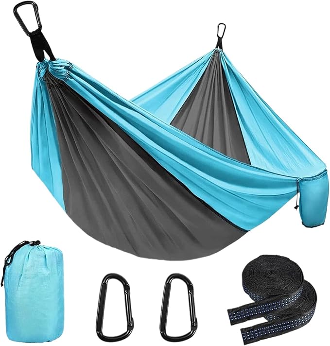 Hangmat 300x200 Cm 2 Person Hammock Backpacking Tree Hammock Double Hammock Camping Portable Hammock for Camping Buiten Hammock
