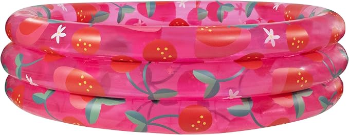 POOLCANDY Inflatable Sunning Pool Strawberries & Cherries