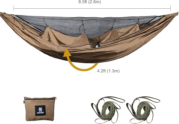 OneTigris Hideout Hammock Underquilt + KOMPOUND Camping Hammock