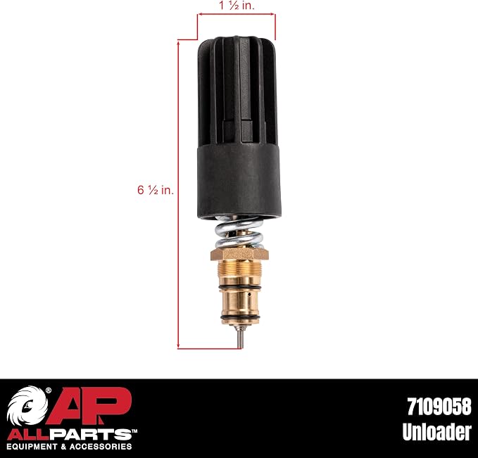 7109058 Simpson Unloader Kit for AAA Triplex C45 Series Pressure Washer Pumps up to 4400 PSI: 11.6GA13, 530006, 530061, 53BRD40, 7109342