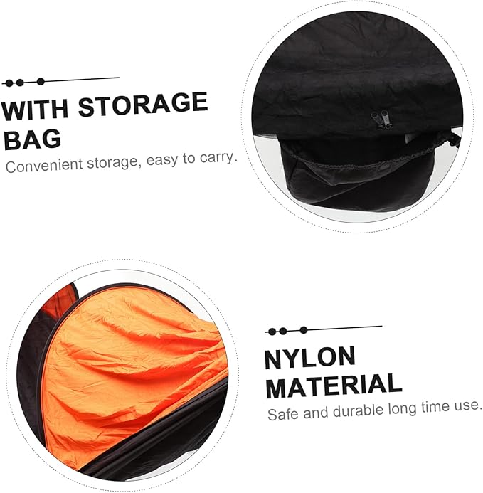 1pc Portable Multi-Function Camping Hammock Uv and Net Lightweight Hanging Tent for Outdoor Activities