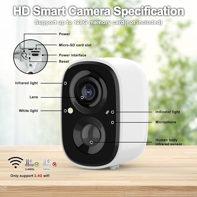 Solar Bird House with Camera - 2K HD Wooden Smart Birdnest Watch Birds Nesting & Hatching in Real Time, 2.4G WiFi with Camera Inside AI Identify Bird Behavior, Ideal Gift for Bird Lovers