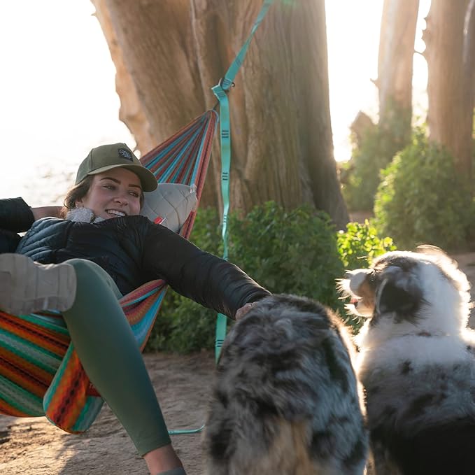 Grand Trunk Siesta Hammock Pillow | Lightweight & Ultra-Soft Camping Pillow with Adjustable Strap | 40D Nylon Diamond Ripstop | Integrated Stuff Sack | Dune