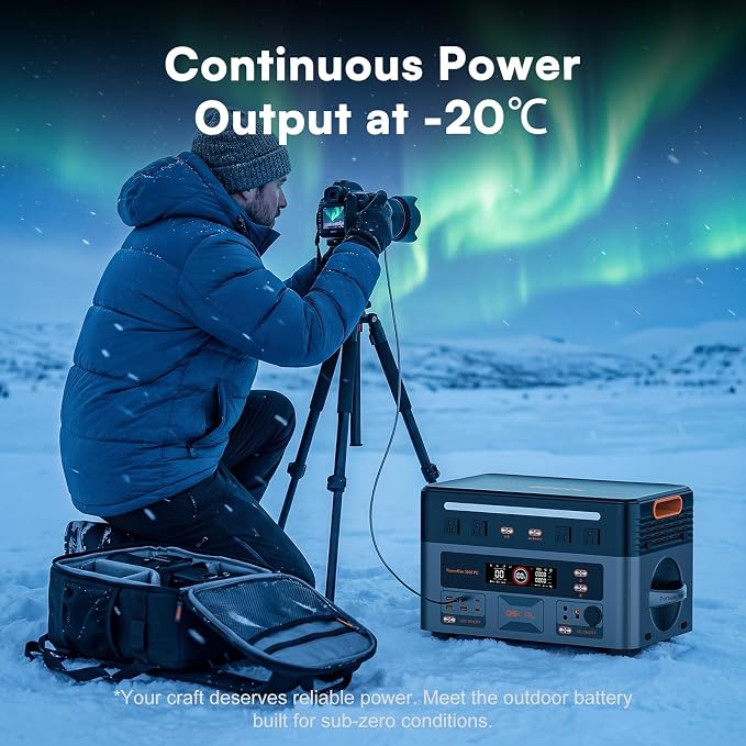 OSCAL 3600W with 4x200W Solar Panels, Portable Power Station, 2016Wh LiFePO4 Battery, 3600W(Peak 7200W) Solar Generator, 90 Min Fast Charge, 14 Ports, LED Light, Home Backup, RV, Camping & Outdoor