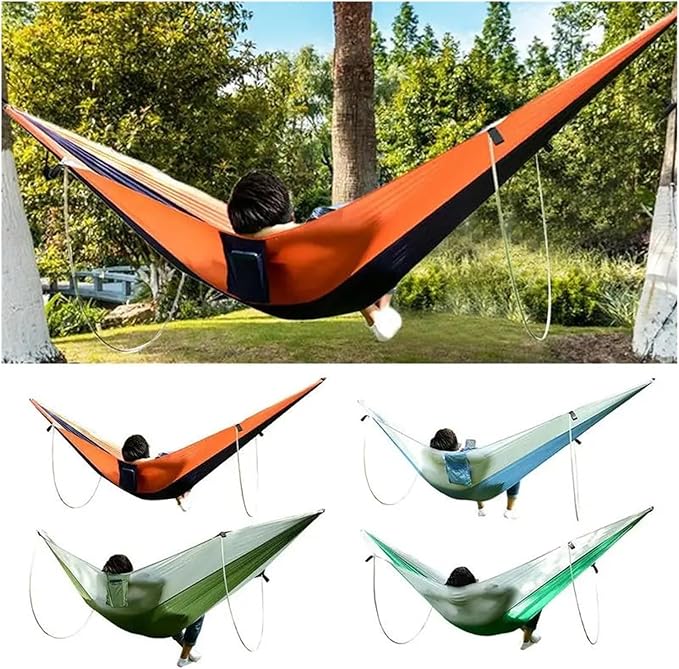 Hammocks, Outdoor Hammock Outdoor Parachute Parachute Lightweight Camping,for Outside(Blue)