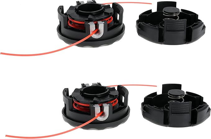 Trimmer Head for Echo Weed Eater PAS210 PAS211 PAS225 PAS230 for Echo Speed Feed 400 SRM210 SRM211 SRM225 SRM230 for SHINDAIWA C230 C242 C2510 2PCS