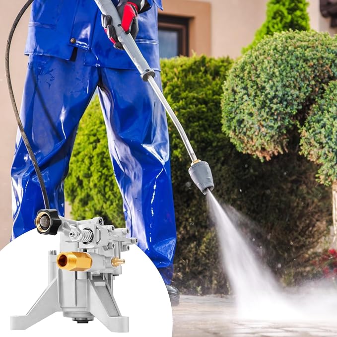VEVOR Pressure Washer Pump, 7/8" Shaft Vertical, 2600 PSI, 2.5 GPM, Replacement Power Washer Pumps Kit, Parts Washer Pump, Compatible with Honda, Simpson, RYOBI, Briggs & Stratton, Subaru, Craftsman
