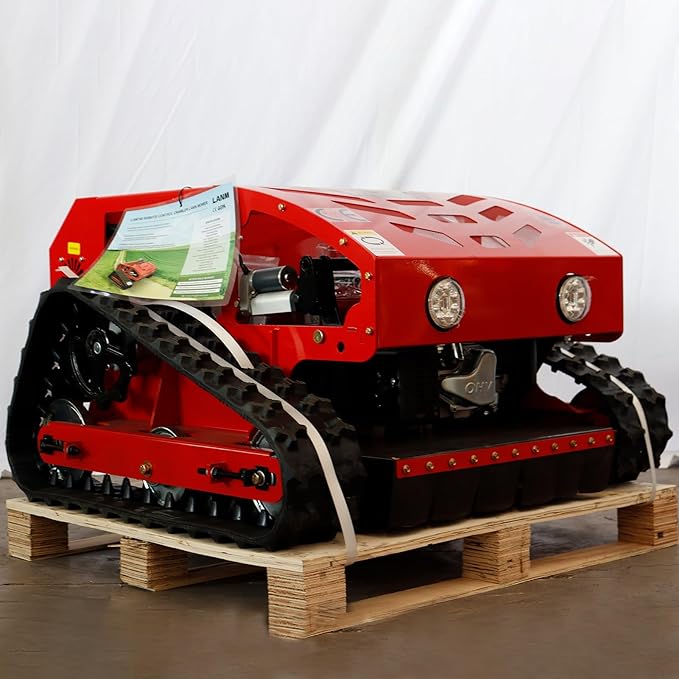 Automatic Remote Control Lawn Mower Multifunctional Mowing Robot 45° Slope All Terrain Grass Adjustable Mowing Height Cutting Machine