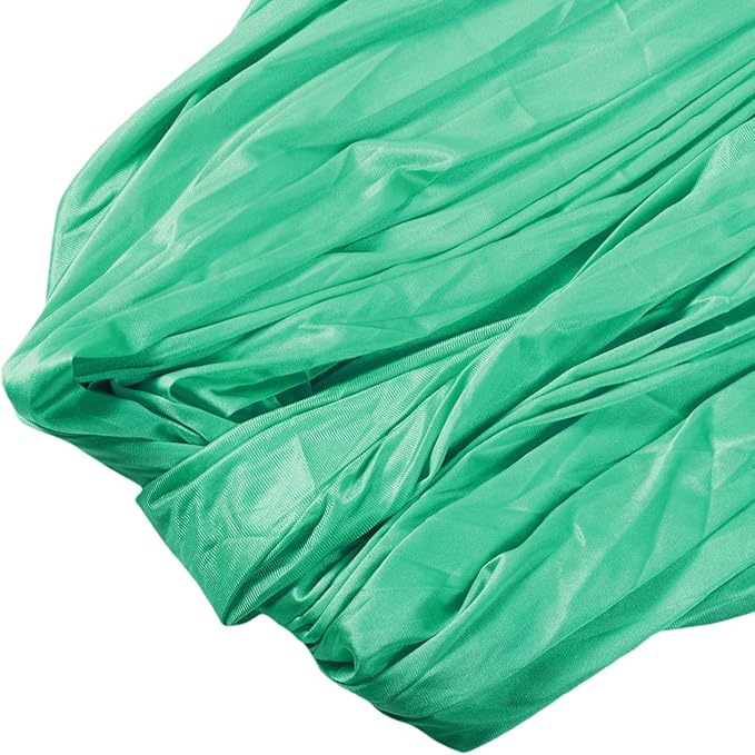 Keenso Aerial Hammock Set, Soft Elastic Polyester Swing for Fitness and Meditation, 400x280cm for Home or Studio Use