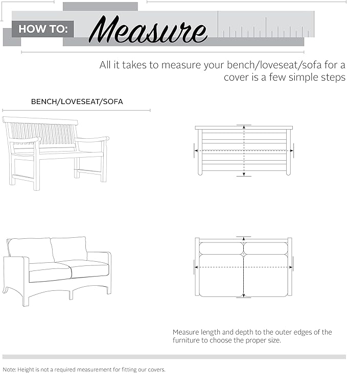 Classic Accessories Ravenna Water-Resistant 104 Inch Deep Seated Patio Loveseat Cover, Patio Furniture Covers