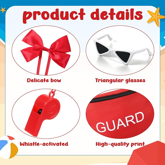 Bikini Porch Goose Outfits with Sunglasses and Swimming Tube for 23" Summer Goose Costume Garden Patio Statue Decor(Coach)